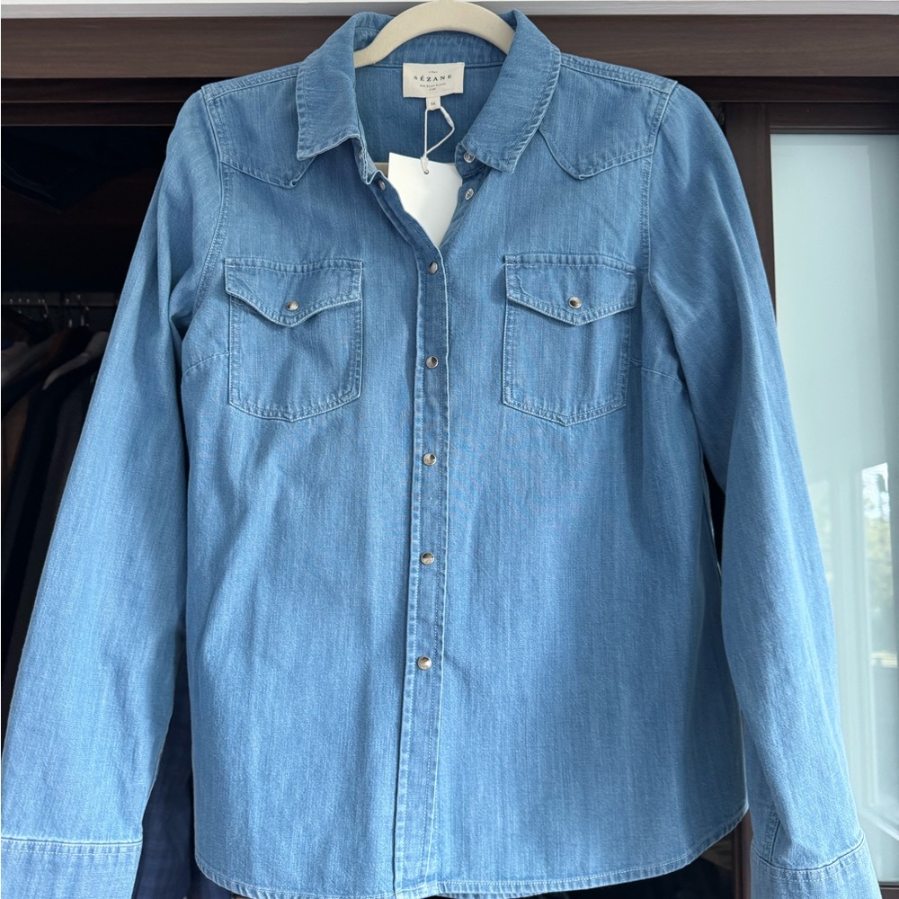 Levi's Classic Blue Denim Shirt